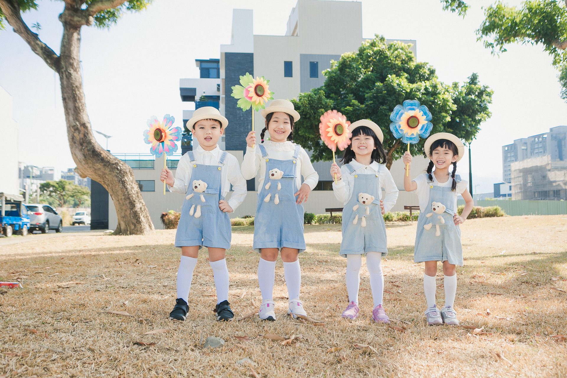 小熊吊帶褲好朋友
